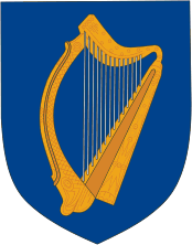 Ireland, coat of arms - vector image