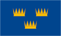 Munster (historical province in Ireland), flag - vector image