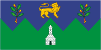 Wicklow county (Ireland), flag - vector image