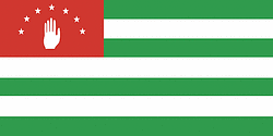 Abchasien, Flagge