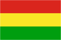 Bolivien, Flagge