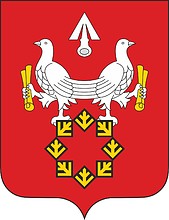 Akhmatovo (Chuvashia), coat of arms - vector image