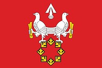 Akhmatovo (Chuvashia), flag - vector image