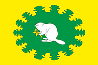 Albus Syurbeevo (Chuvashia), flag - vector image