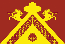 Aldiarovo (Chuvashia), flag - vector image