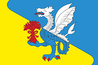 Almanchino (Chuvashia), flag - vector image