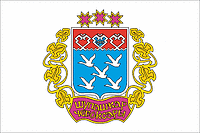 Cheboksary (Chuvashia), flag (2001) - vector image