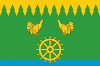Karabai-Shemursha (Chuvashia), flag - vector image