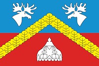 Novye Aibesi (Chuvashia), flag - vector image