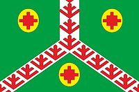 Напольное (Чувашия), флаг - векторное изображение