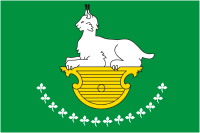 Pervoe Churashevo (Chuvashia), flag - vector image