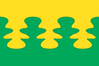 Tugaevo (Chuvashia), flag - vector image