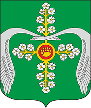 Ярославка (Чувашия), герб - векторное изображение