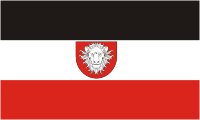 German East Africa (Tanzania), flag (1914) - vector image