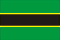 Tanganyika, Flagge (1962)