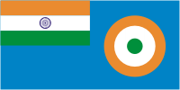 Indian Air Force (IAF), Ensign (flag) - vector image