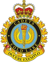 Canadian Forces Cold Lake Air Cadet Summer Training Centre, эмблема (insignia) - векторное изображение