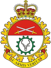 Векторный клипарт: Canadian Forces Land Force Trials and Evaluation Unit, эмблема (insignia)