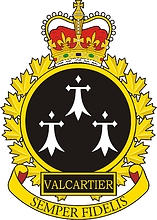Векторный клипарт: Canadian Forces CFB Valcartier, эмблема (insignia)