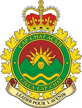 Векторный клипарт: Canadian Forces Cap-Chat Army Cadet Summer Training Centre, эмблема (insignia)