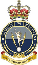 Векторный клипарт: Canadian Forces 79th Communication Regiment, badge