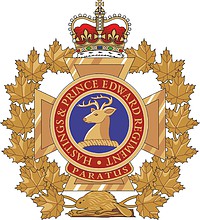 Vector clipart: Canadian Forces Hastings and Prince Edward Regiment, badge