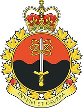 Vector clipart: Canadian Forces 21st Electronic Warfare Regiment, badge