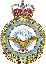 Canadian Forces 1st Canadian Air Division, badge - vector image