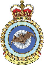 Векторный клипарт: Canadian Forces 1st Wing, Badge