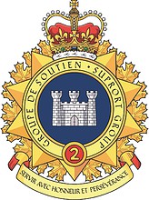 Canadian Forces 2nd Canadian Division Support Group, badge