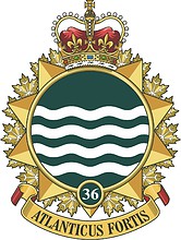 Векторный клипарт: Canadian Forces 36th Canadian Brigade Group, badge