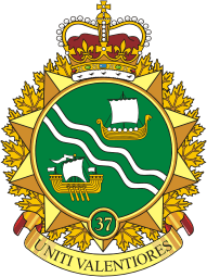 Canadian Forces 37th Canadian Brigade Group, badge (insignia)