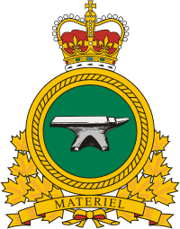 Canadian Department of National Defence, badge/insignia of Assistant Deputy Minister (Materiel Group) (ADM (Mat))