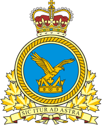 Canadian Forces Air Command, badge (insignia) - vector image