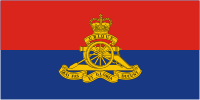 Kanadische Artillerie, Flag