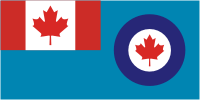 Canadian Air Force, Ensign - vector image