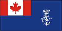 Kanadische Kriegsmarine, Flagge der Hilfsbootes