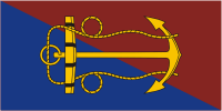 Canadian Navy, Naval Board Flag - vector image