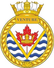ВМС Канады, бэдж корабля «Венчур»