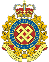 Canadian Forces Logistics, branch badge (insignia) - vector image