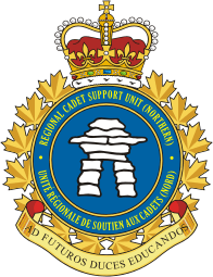 ВС Канады, эмблема Северного регионального кадетского подразделения обеспечения