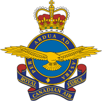 Военно-воздушные силы Канады, эмблема бывших королевских ВВС Канады (1950-1960-е гг.)