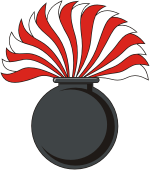 Vector clipart: Canadian Forces The Winnipeg Grenadiers, regimental badge (insignia)