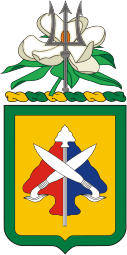 U.S. Army 112th Military Police Battalion, coat of arms - vector image