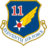 US-Luftstreitkräfte 11. Air Force, Emblem