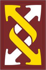 U.S. Army 143rd Sustainment Command, shoulder sleeve insignia - vector image