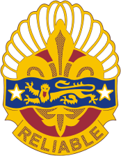 U.S. Army 14th Transportation Battalion, distinctive unit insignia - vector image