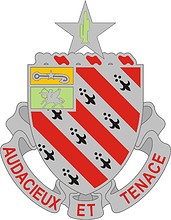 U.S. Army 8th Field Artillery Regiment, эмблема (знак различия)