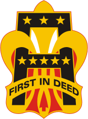 Vector clipart: 1st U.S. Army, distinctive unit insignia