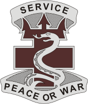 Векторный клипарт: Армия США, знак (эмблема) 213-й медицинской бригады